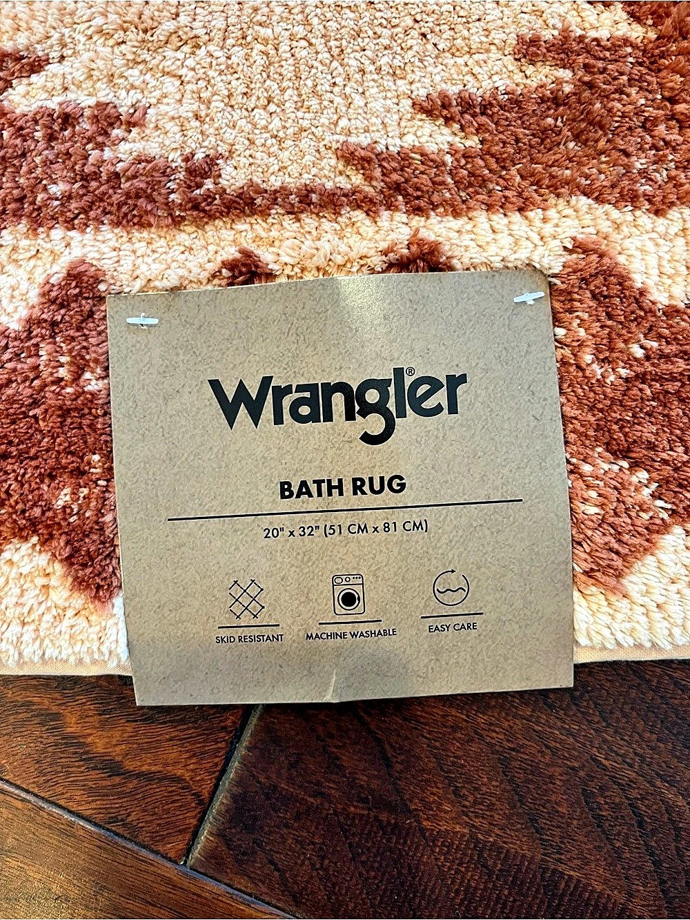 Wrangler Bath Rug/Mat Geometric - Picture 2 of 2